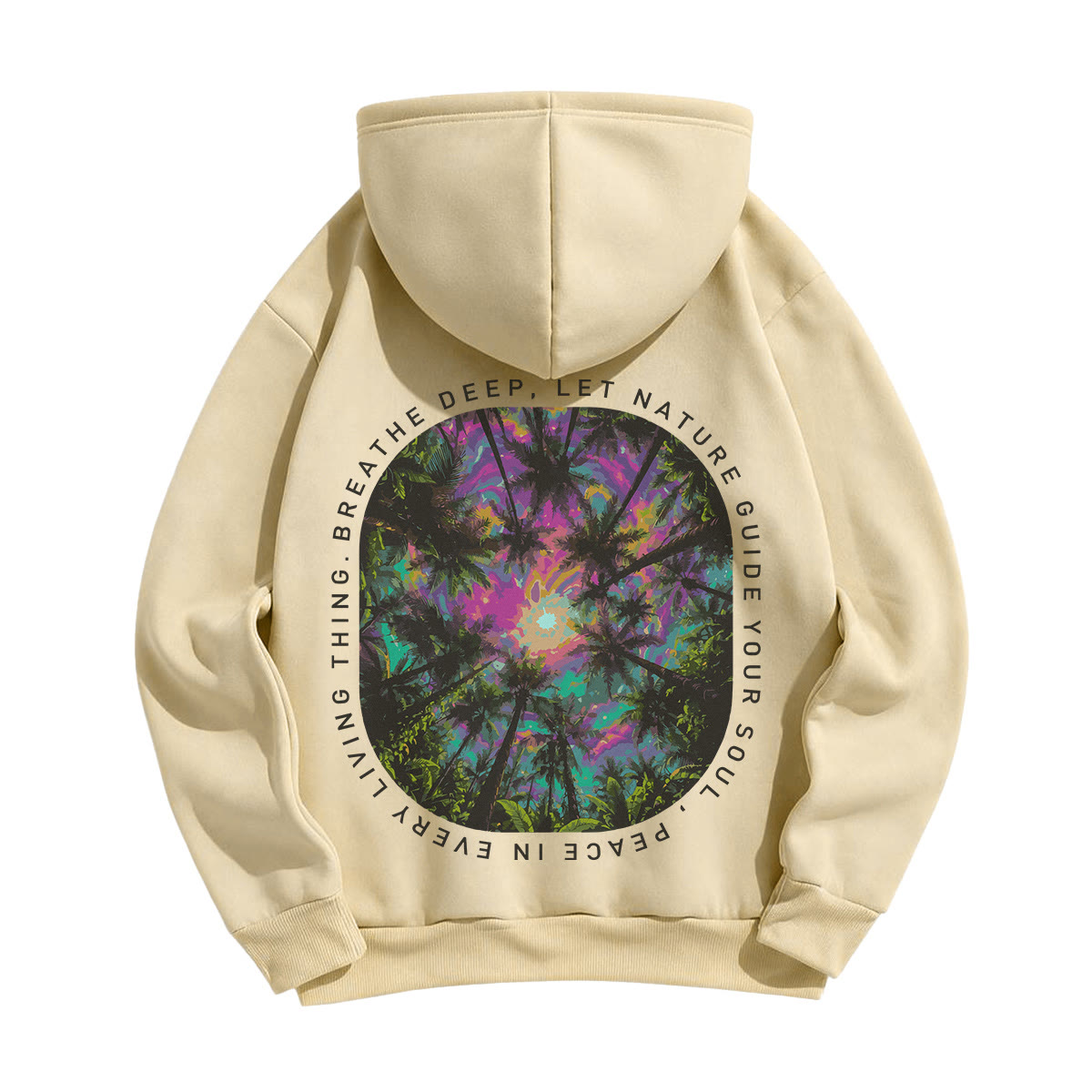 Rubbyoo Lass die Natur deine Seele leiten Unisex-Hoodie - image 18
