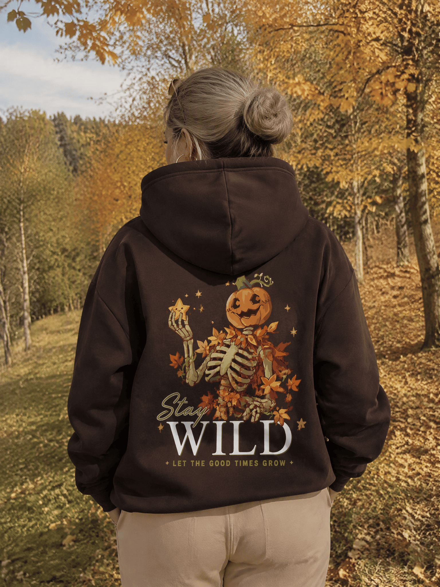 Rubbyoo Stay Wild Unisex Hoodie - image 2