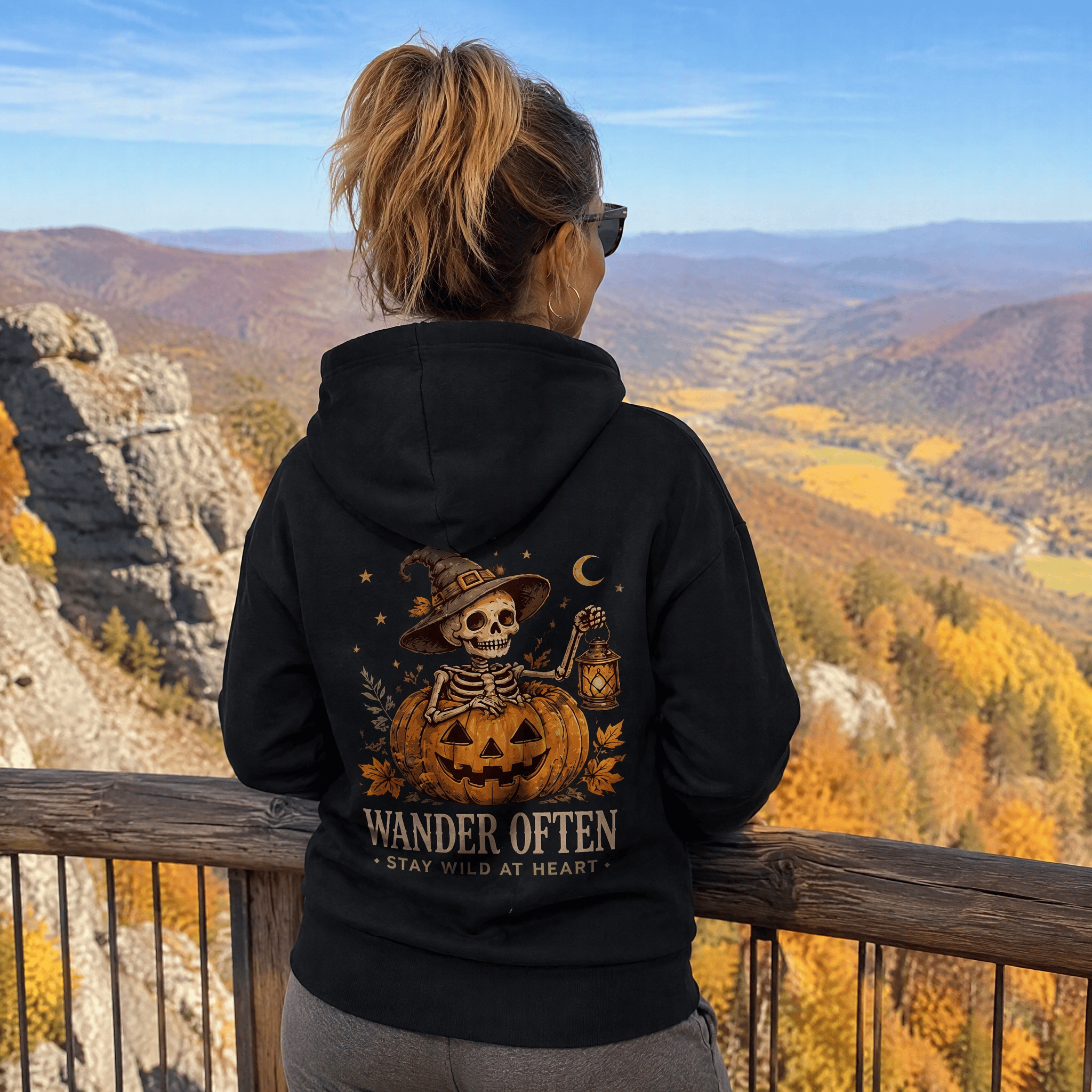 Rubbyoo Wander Often Unisex Hoodie - image 3