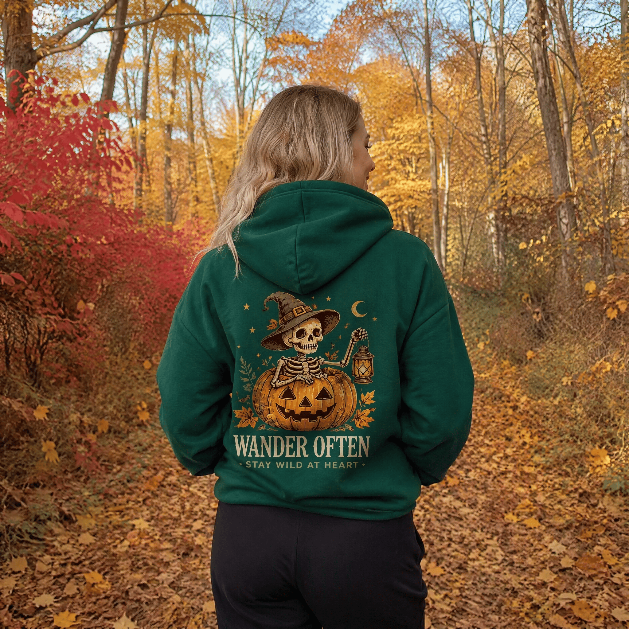 Rubbyoo Wander Often Unisex Hoodie - image 2
