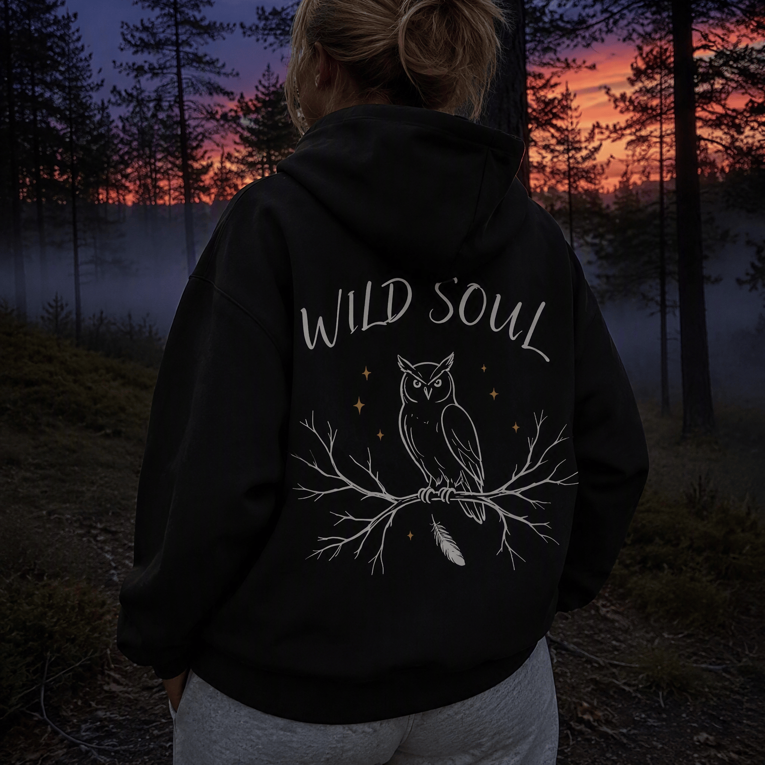Rubbyoo Wild Soul Unisex Hoodie - image 2