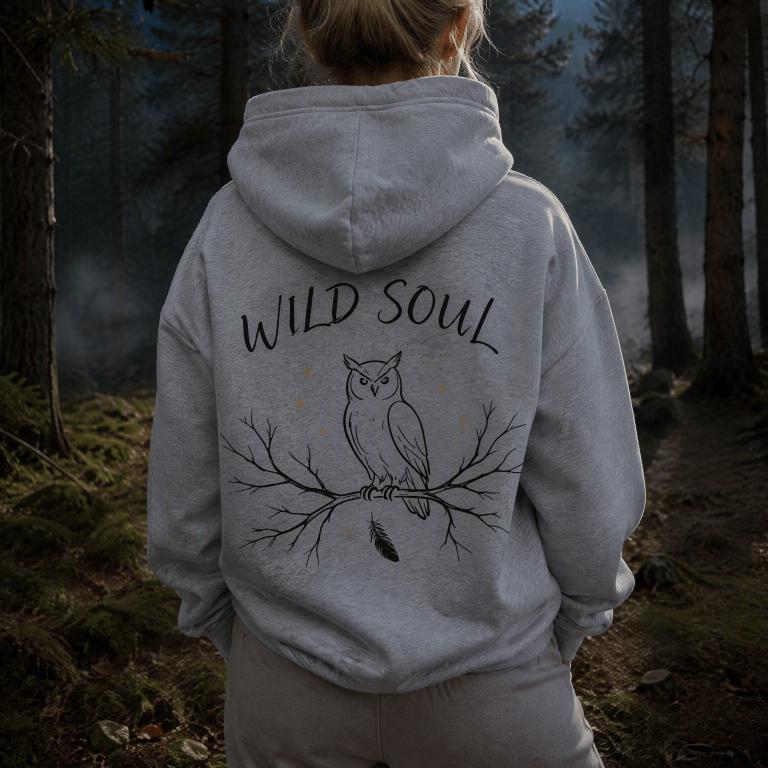 Rubbyoo Wild Soul Unisex Hoodie - image 3
