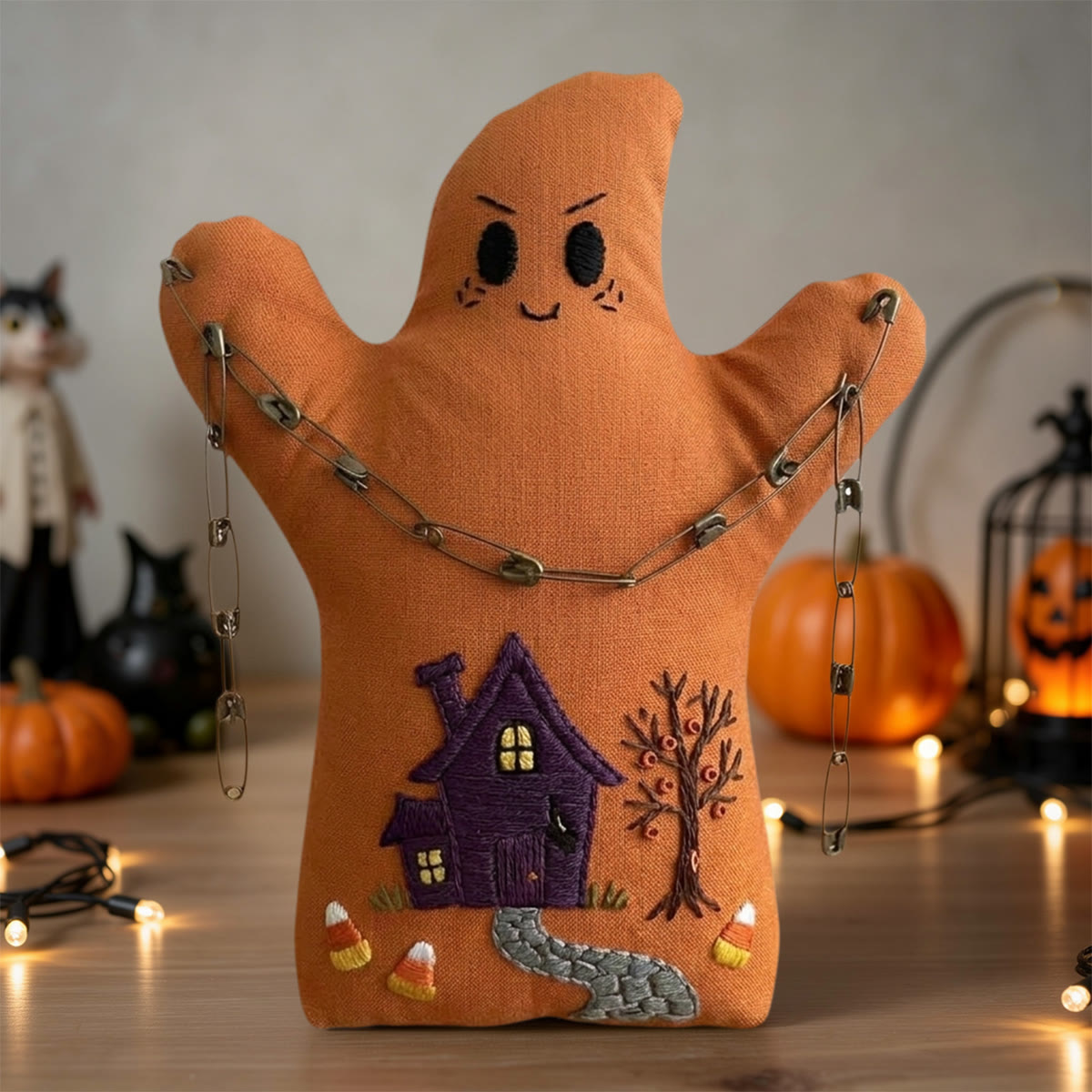 Rubbyoo Geister-Stickset – Gruseliges Hexenhaus | Halloween-Kinderzimmerdekoration | Einfaches Nähprojekt für Anfänger - image 2