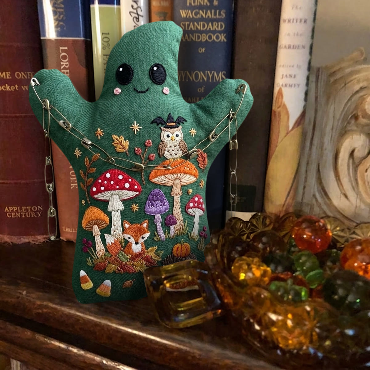 Rubbyoo Geister-Stickset – Magischer Herbstwald | Einzigartiges Halloween-Geschenk für Naturliebhaber | Gemütliche Waldatmosphäre - image 5