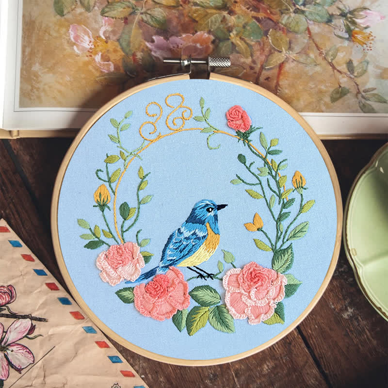 Rubbyoo Stickset - Exotische Vögel-Blumen - image 17