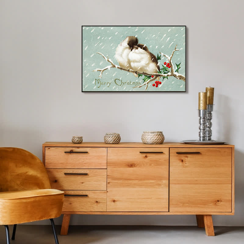 Rubbyoo Frohe Weihnachten Vögel - Holzpuzzle - image 7