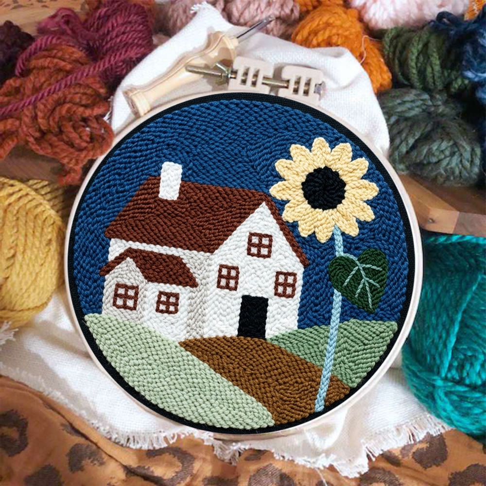 Warming House Punch Needle Kit - Unique Mother Day Gift | Perfect Home Ornament - image 6