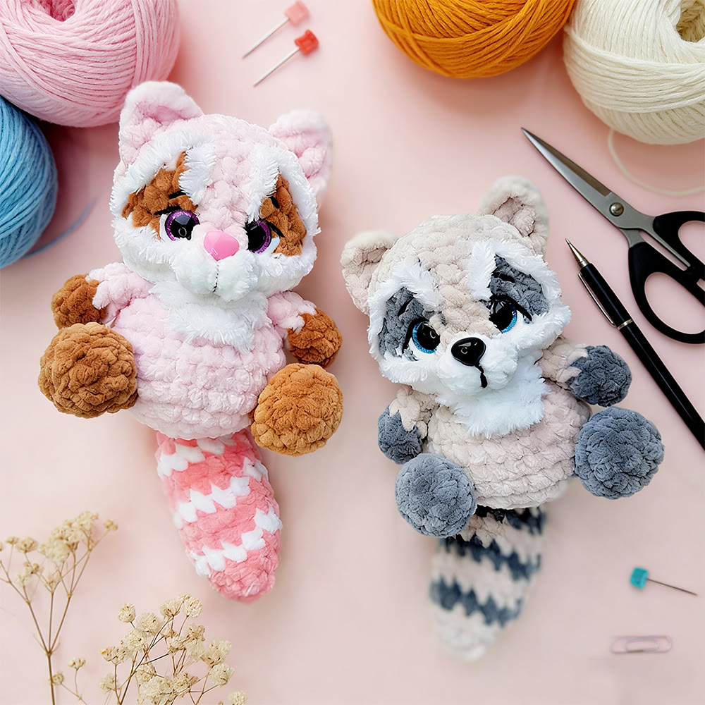 DIY-Häkelset für einen Roten Panda – Niedliche Plüschpuppe | Einzigartiges Geschenk für Kinder - image 3