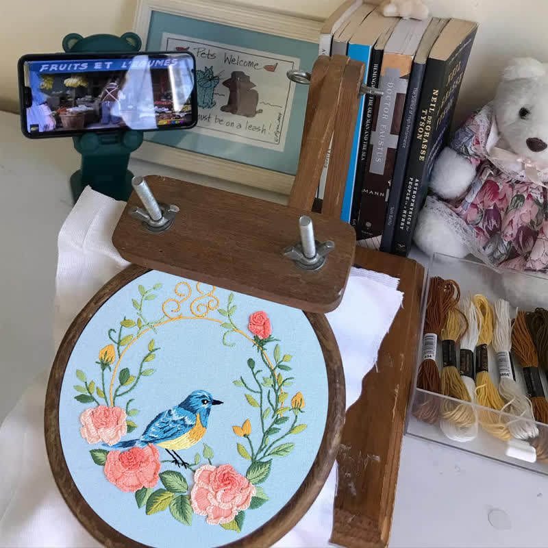 Rubbyoo Stickset - Exotische Vögel-Blumen - image 9