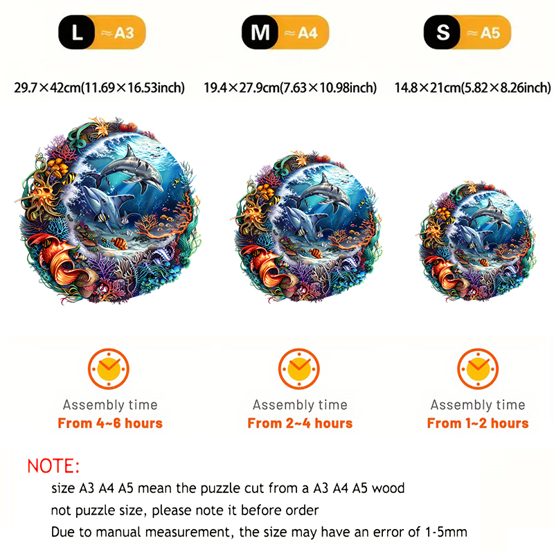 Rubbyoo Meerestiere - Holzpuzzle - image 3