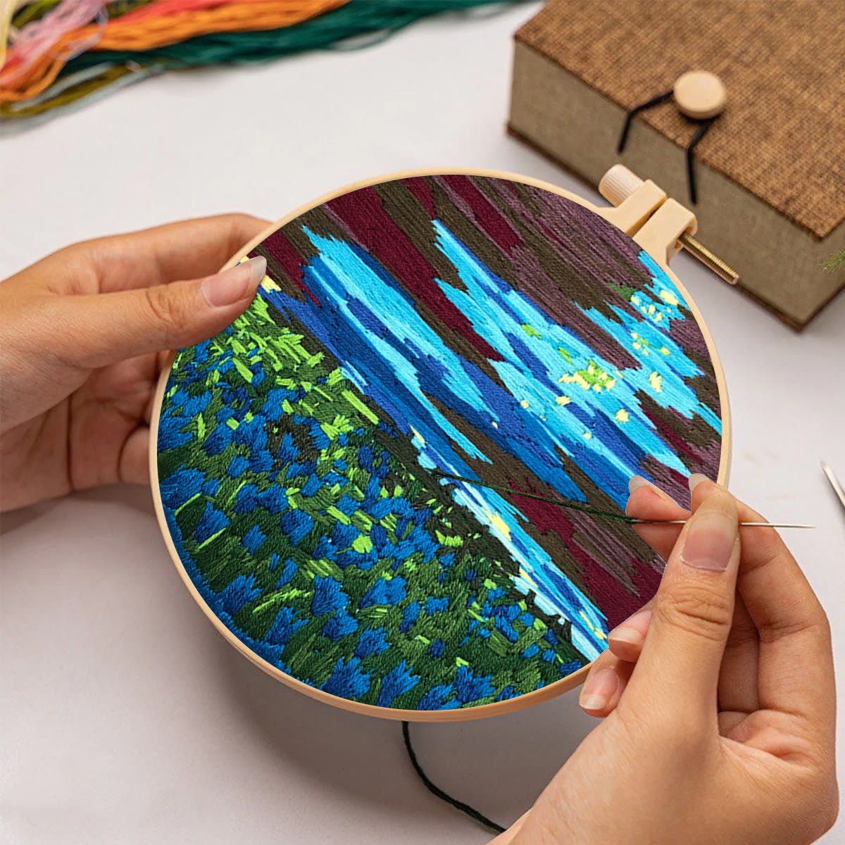 Rubbyoo Stickset - Claude Monet Seerosen - image 2