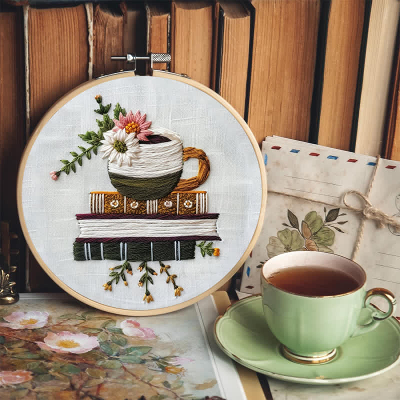 Rubbyoo Stickset – Bücher und Blumen - image 13