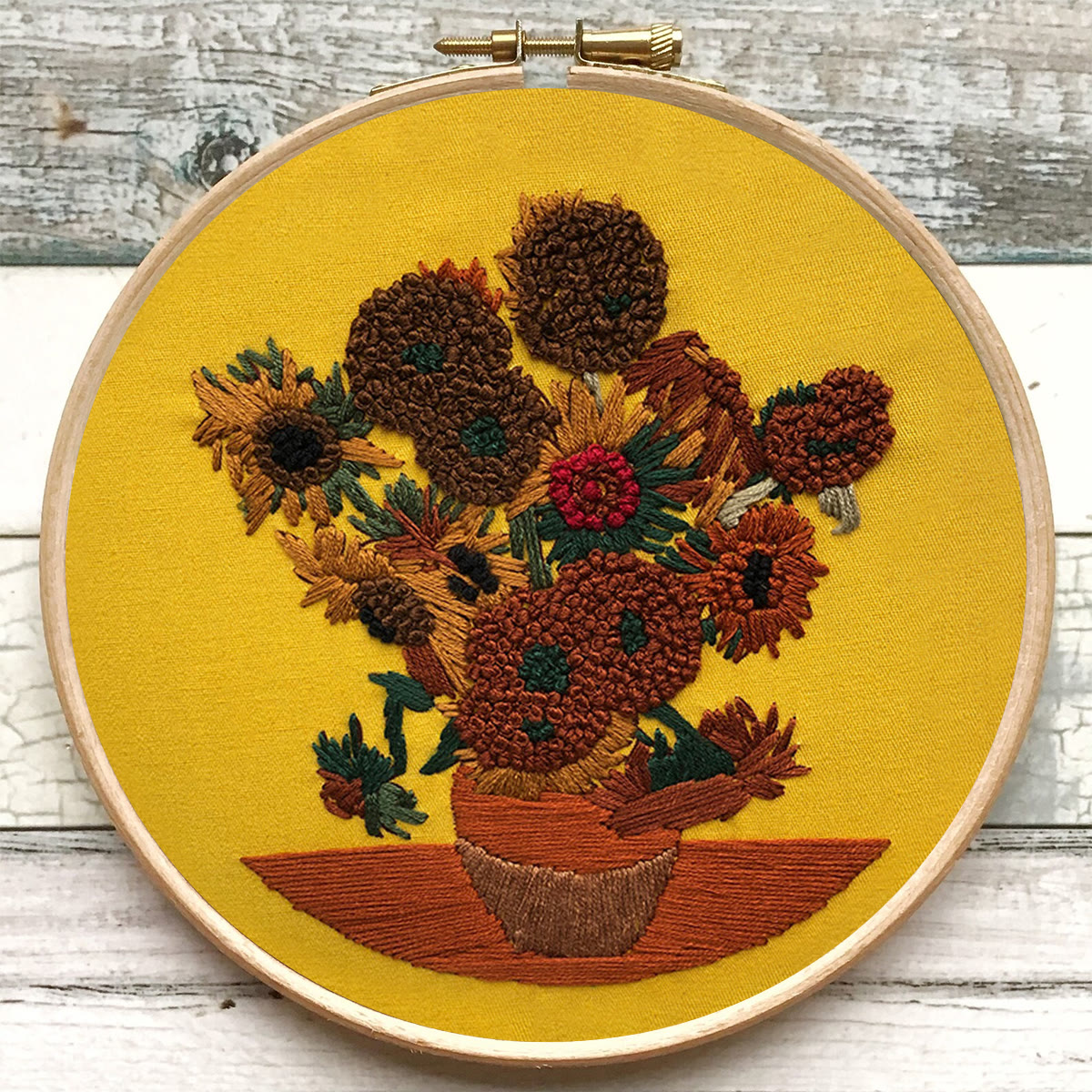 Rubbyoo Stickset – Van Gogh-Gemälde „Sonnenblume“ - image 7