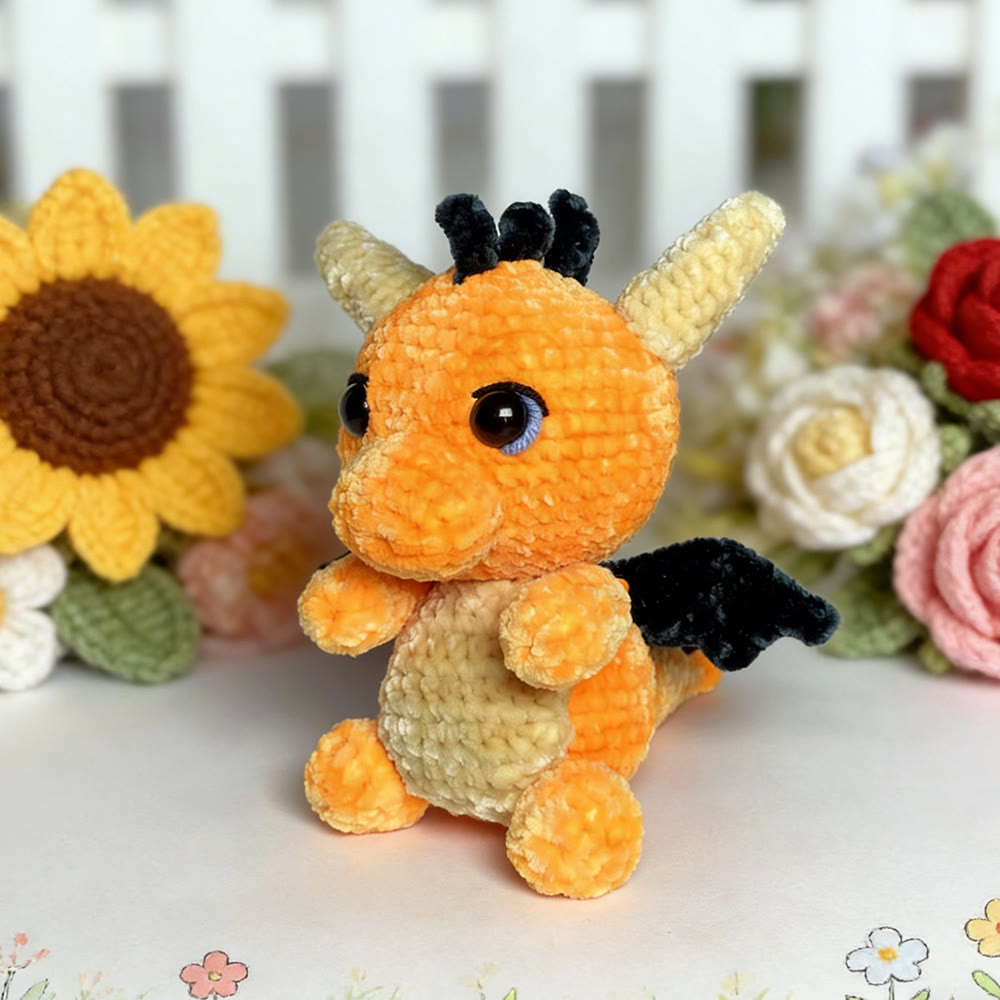 DIY-Häkelset für magische Dinosaurier – Einzigartiges Babygeschenk | Handgehäkeltes Spielzeug - image 3