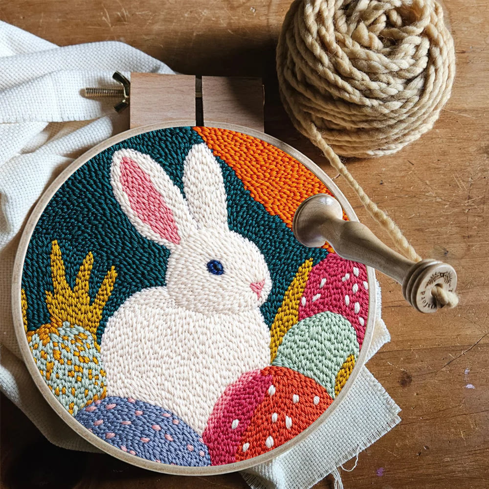 Osterhasen-Punch-Needle-Set – Fröhliches DIY | Festliche Osterschätze - image 9