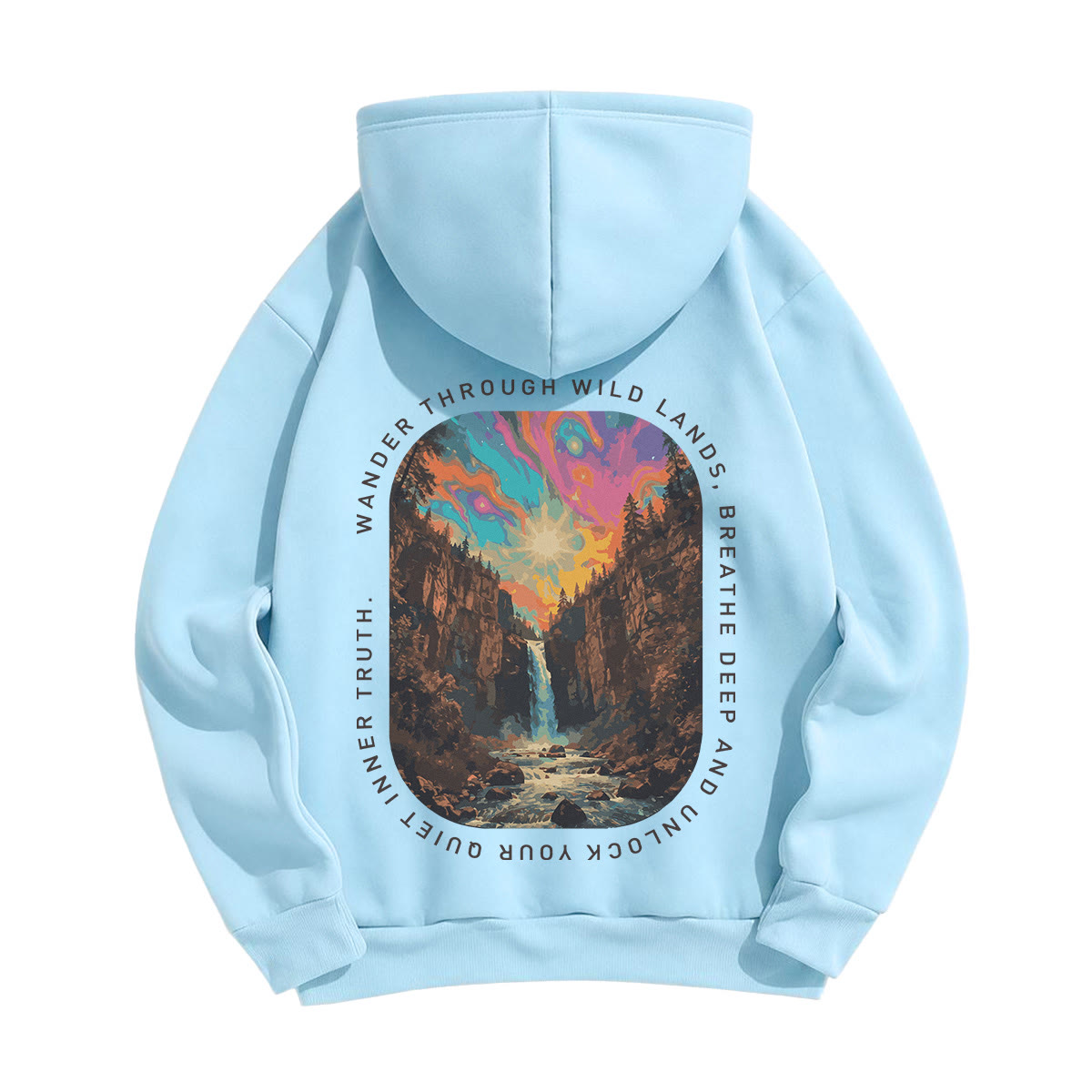 Rubbyoo Wander Through Wild Lands Unisex Hoodie - image 12