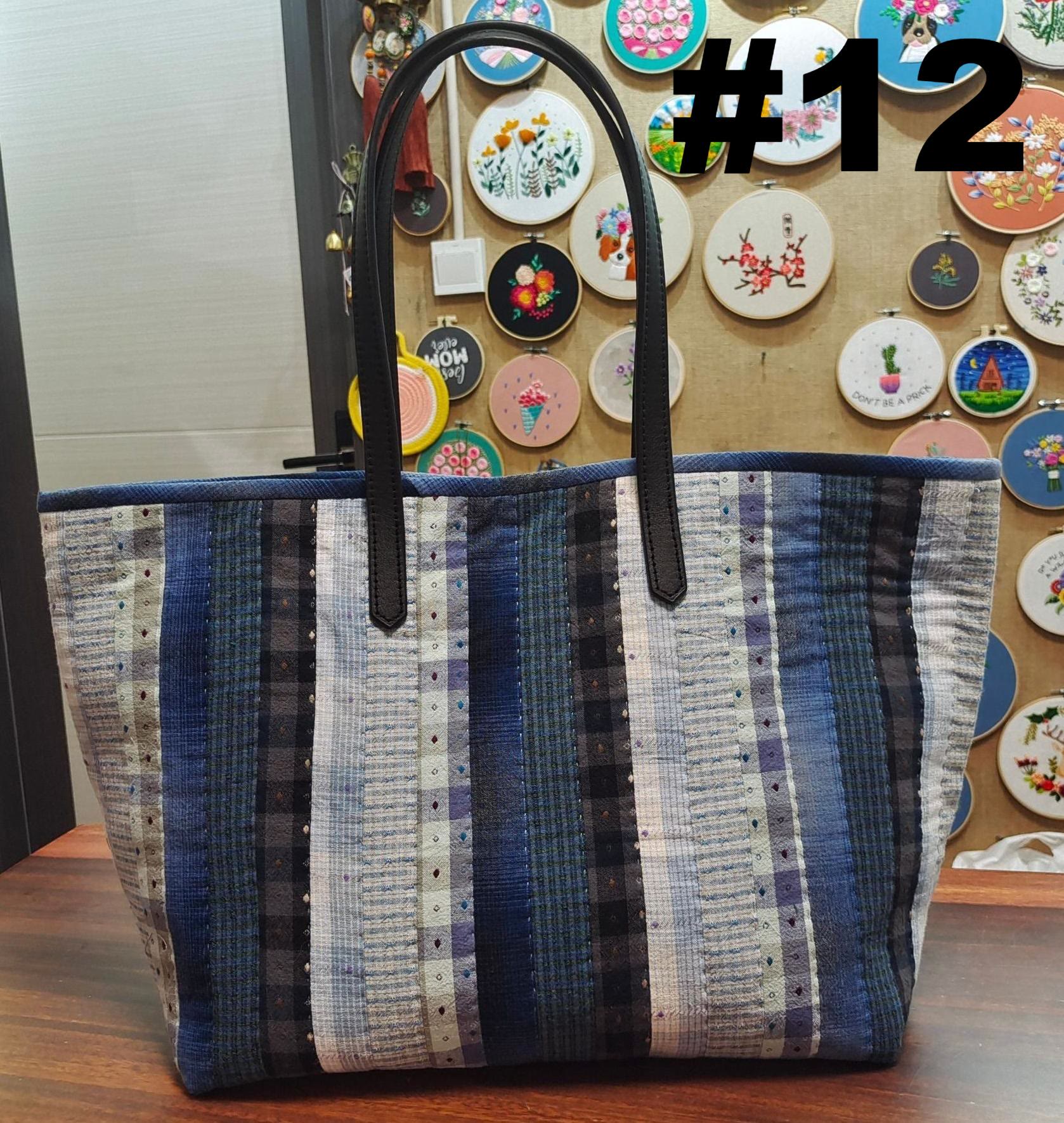 Handgemachtes Schultertaschen-Set | Einzigartige große Tragetasche | Nadel-Handarbeitsgeschenk - #12 - image 13