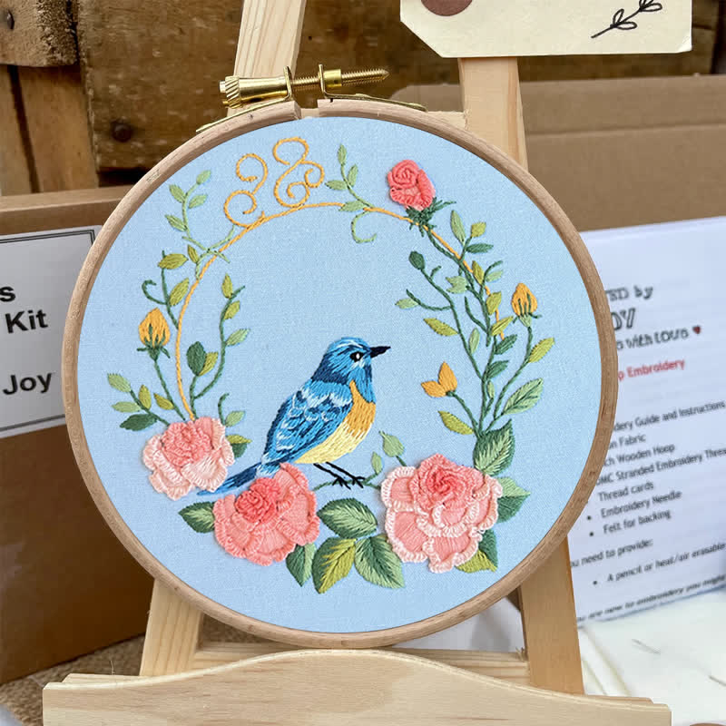 Rubbyoo Stickset - Exotische Vögel-Blumen - image 13