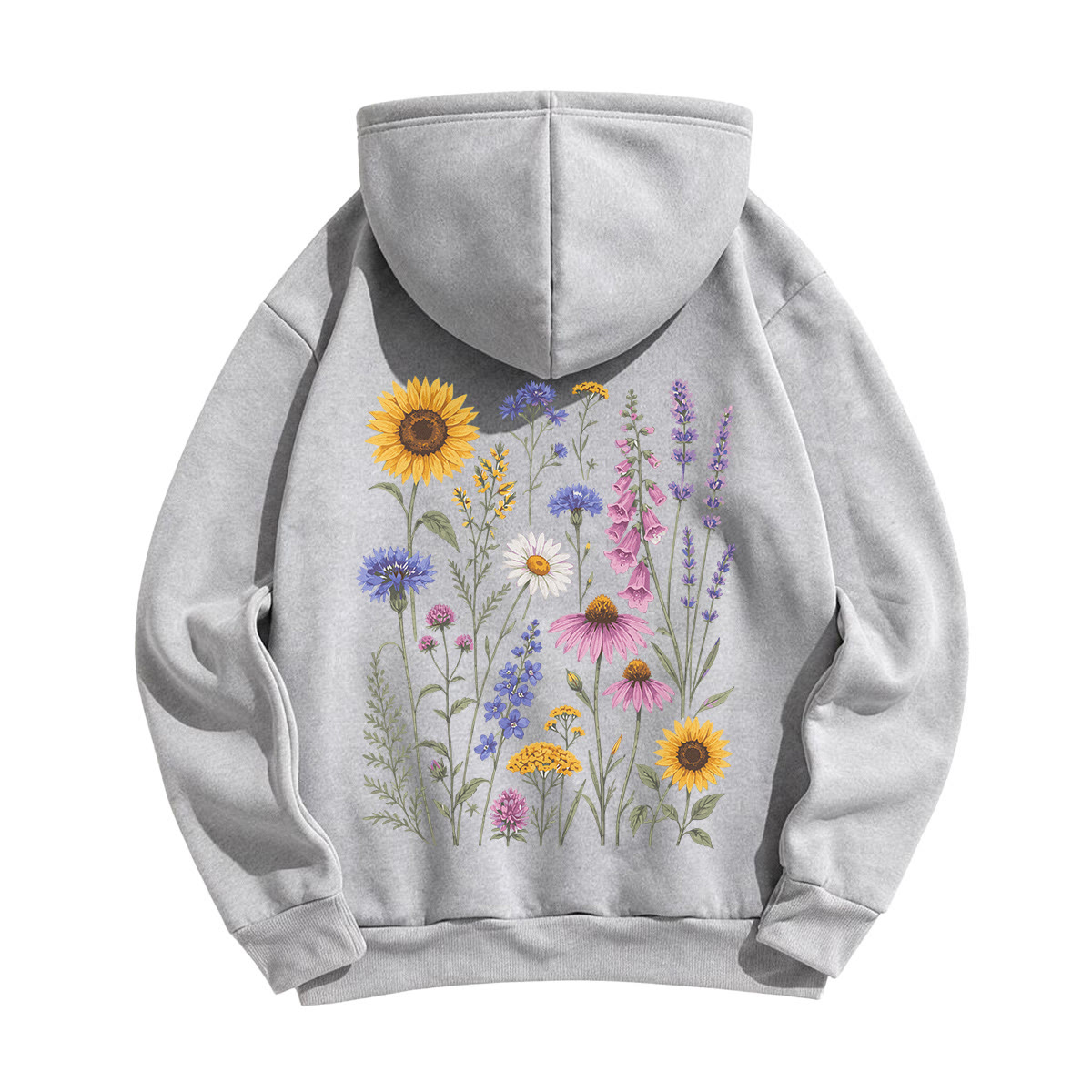Rubbyoo Unisex-Hoodie „Sonnenblumengarten“ für Blumenliebhaber - image 21