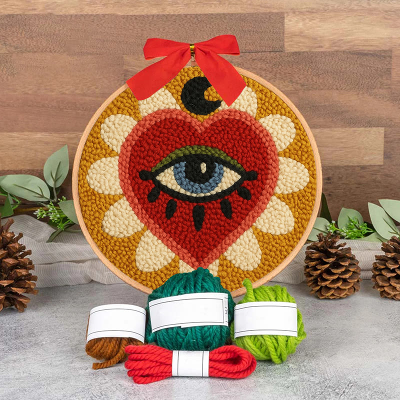 Set zum Stanzen mit geheimnisvollem Auge – Perfekt zum Basteln für die Heimdekoration | DIY-Geschenke - image 9