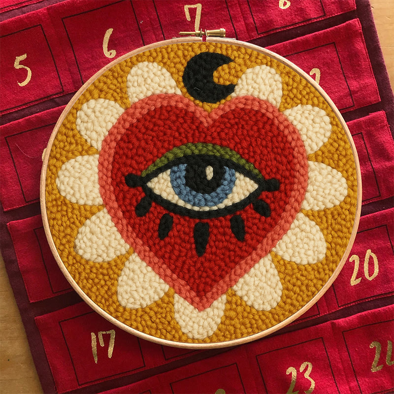 Set zum Stanzen mit geheimnisvollem Auge – Perfekt zum Basteln für die Heimdekoration | DIY-Geschenke - image 5