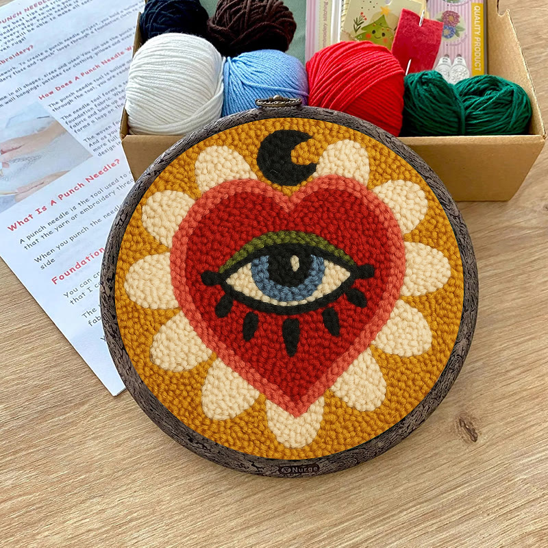 Set zum Stanzen mit geheimnisvollem Auge – Perfekt zum Basteln für die Heimdekoration | DIY-Geschenke - image 6