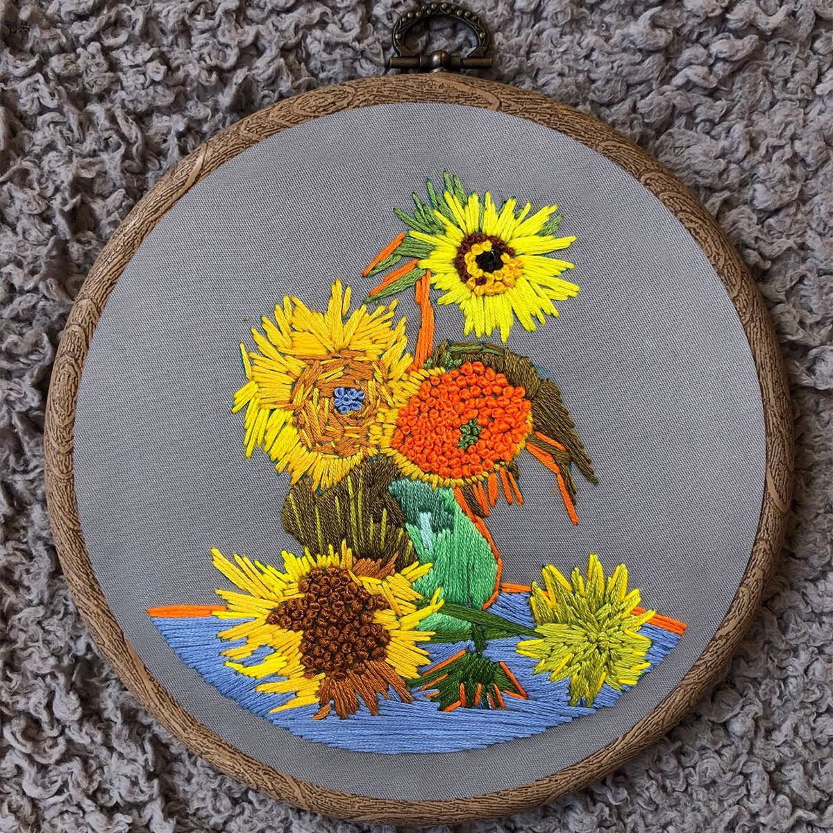 Rubbyoo Stickset – Van Gogh-Gemälde „Sonnenblume“ - image 10