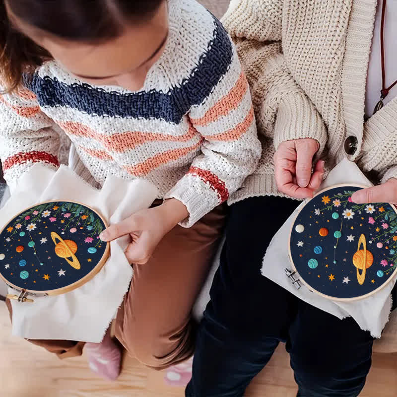 Rubbyoo Stickset – Planeten und Sterne - image 3