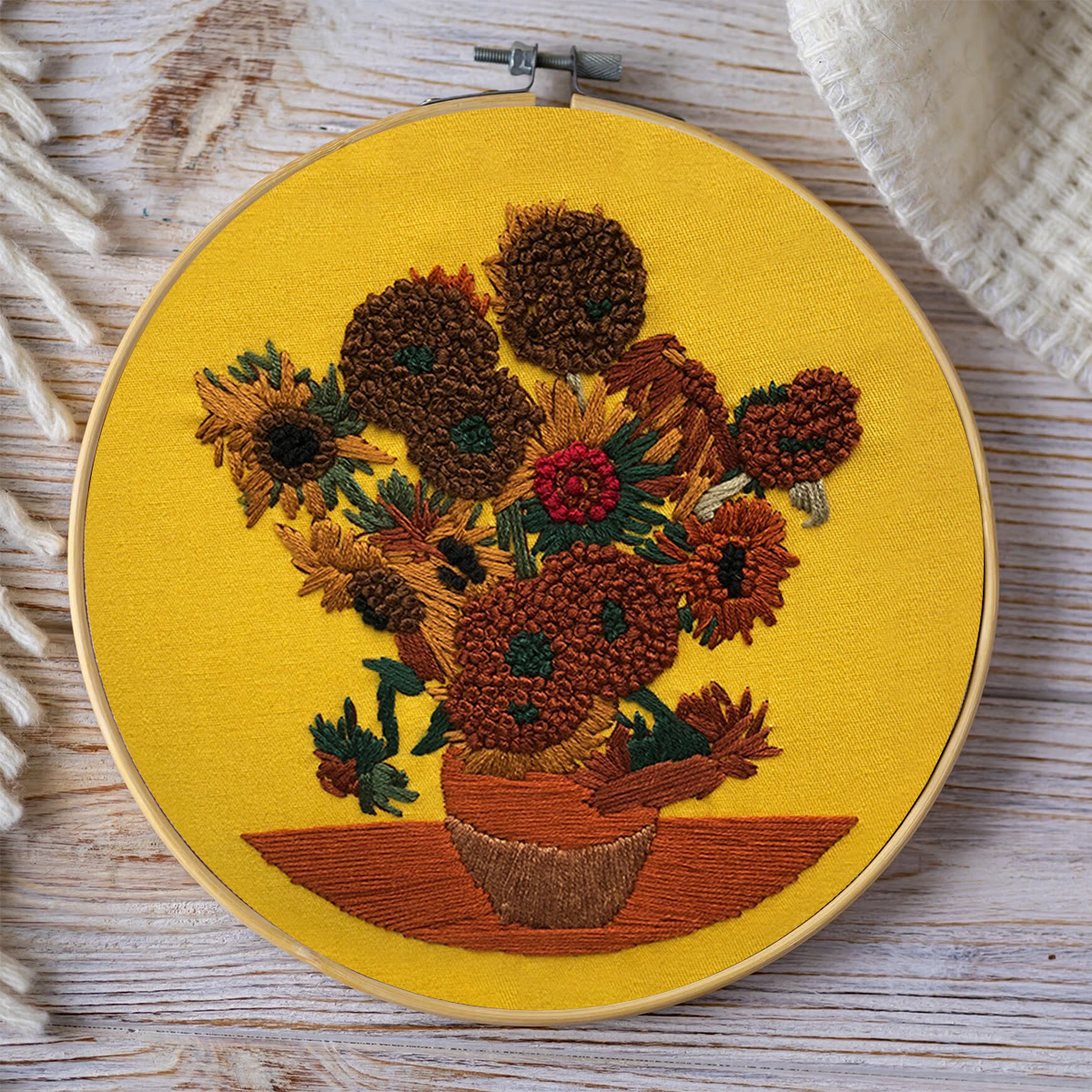 Rubbyoo Stickset – Van Gogh-Gemälde „Sonnenblume“ - image 9
