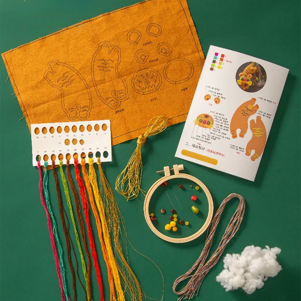 Stickset „Kleines Pferd und Begleiter“ – Niedliches Tierbastelprojekt | Perfekter handgefertigter Anhänger | Einzigartige Geschenkidee - image 11