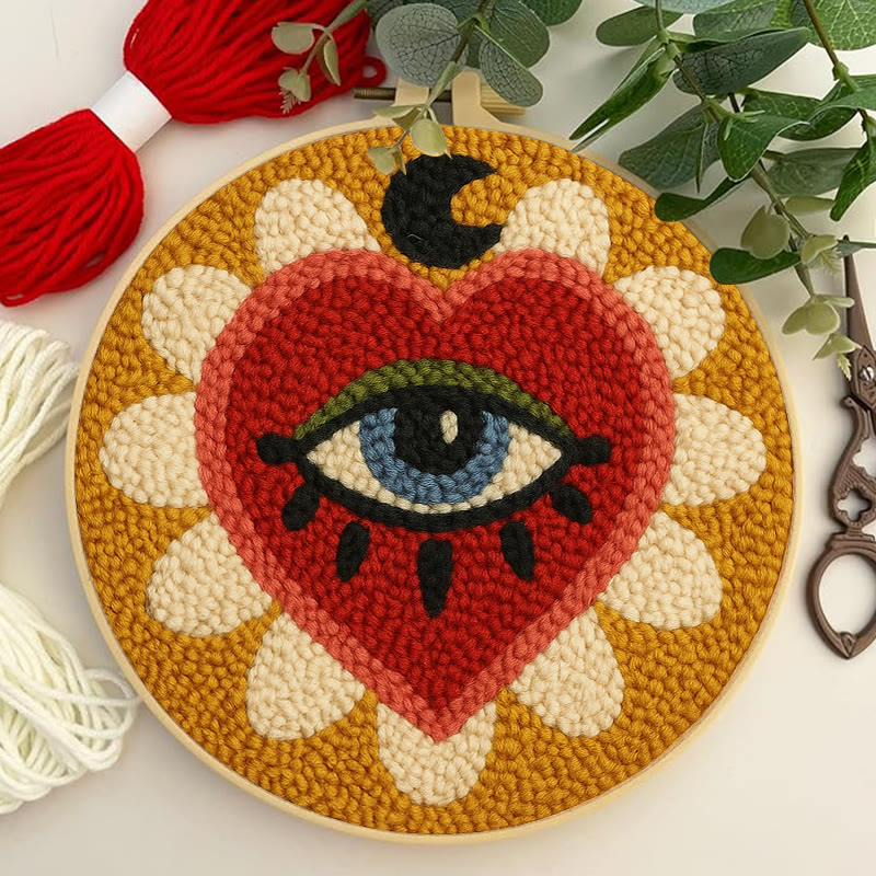 Set zum Stanzen mit geheimnisvollem Auge – Perfekt zum Basteln für die Heimdekoration | DIY-Geschenke - image 7