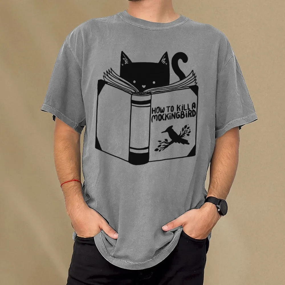 Pagewing How to Kill a Mockingbird Unisex Washed T-shirt
