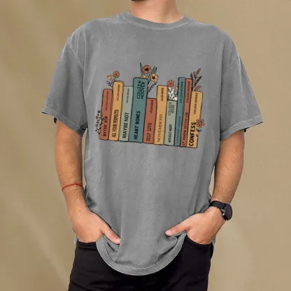 Pagewings It Ends With Us CoHo Unisex Washed T-shirt