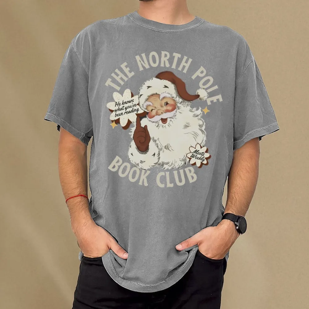 Pagewings Book Club Unisex Washed T-shirt