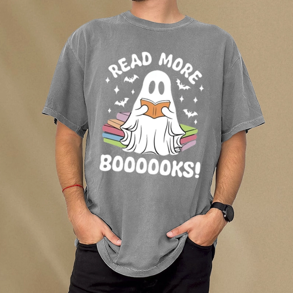Pagewings Read More Booooks Unisex Washed T-shirt