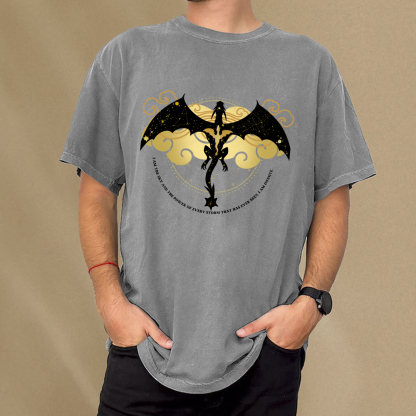 Pagewings Fourthwing Unisex Washed T-shirt