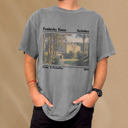 Pagewings Stop Book Banning Unisex Washed T-shirt