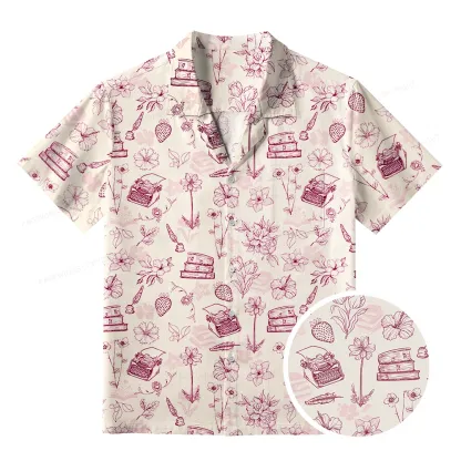 Pagewings Books Are Magic Unisex Hawaiian Shirt