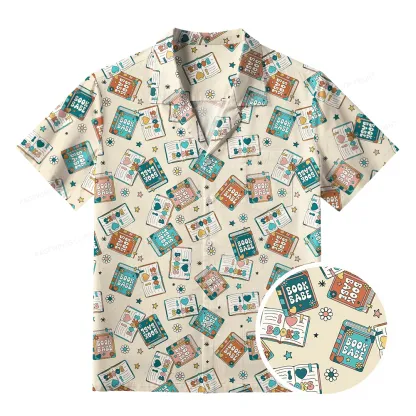 Pagewings Book Babe Unisex Hawaiian Shirt