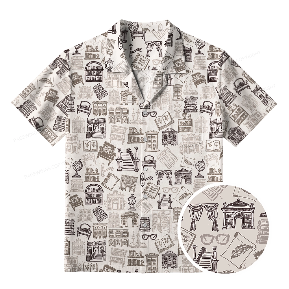 Pagewings Good Book Unisex Hawaiian Shirt