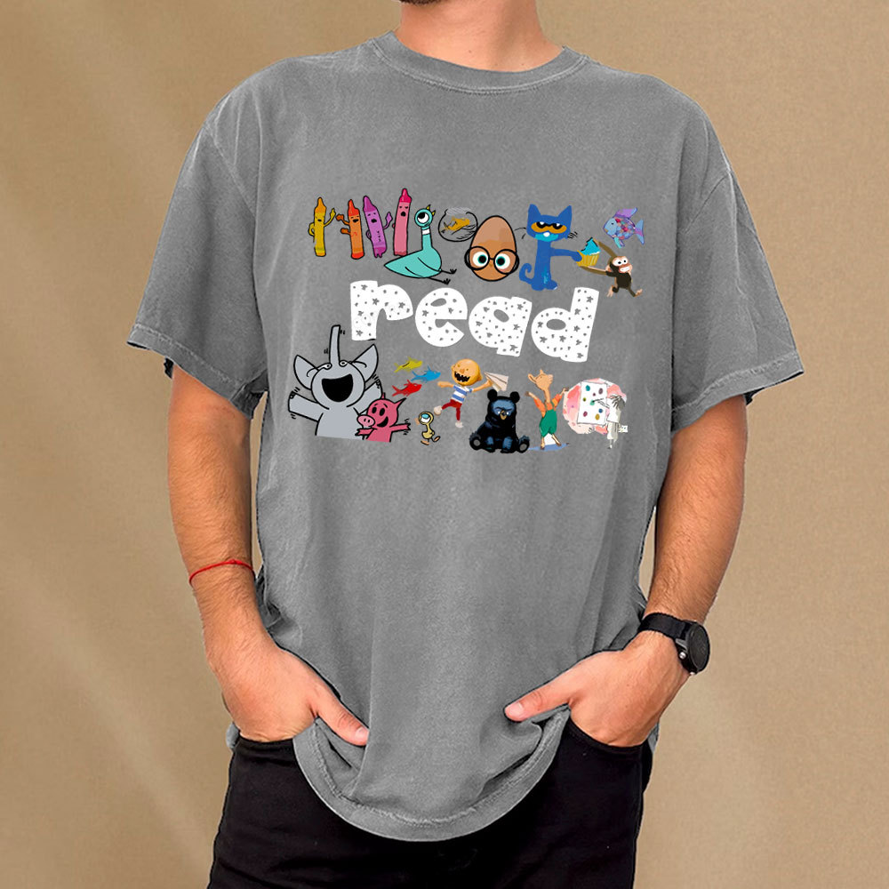 Pagewings Teacher Life Shirt, Teacher Shirt Unisex Washed T-shirt