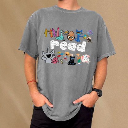 Pagewings Teacher Life Shirt, Teacher Shirt Unisex Washed T-shirt