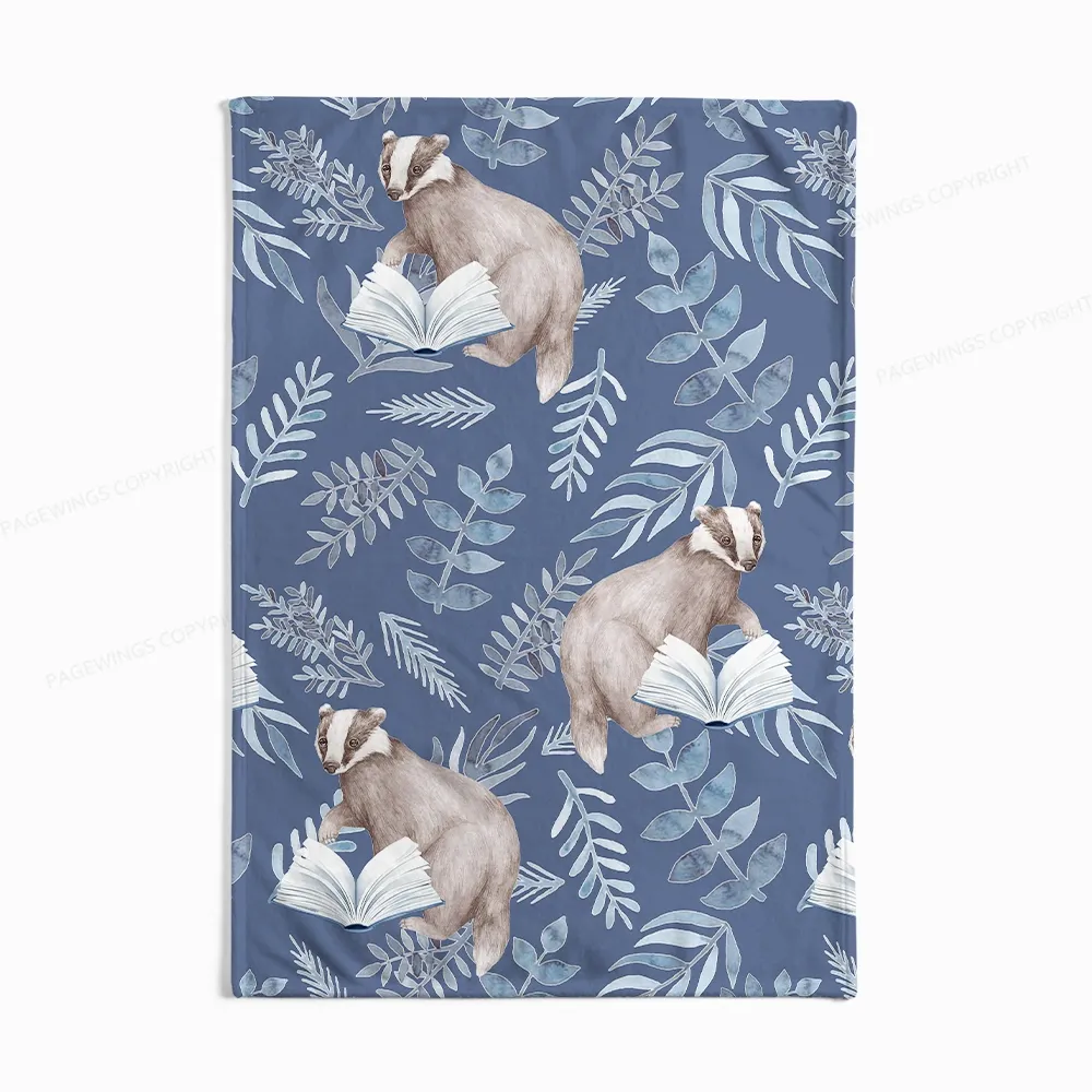 Pagewings One More Chapter Flannel Blanket