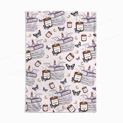 Pagewings Smells Like Fantasy Flannel Blanket