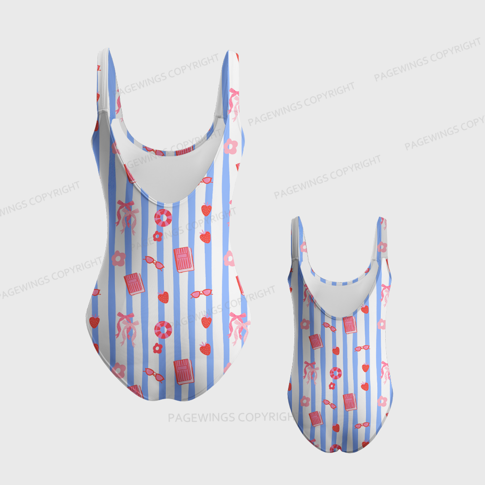 Pagewings Bookish Summer One-Piece Swimsuit 