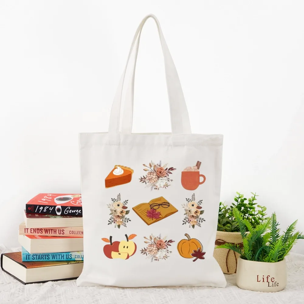 Pagewings Thanksgiving Book Tote Bag
