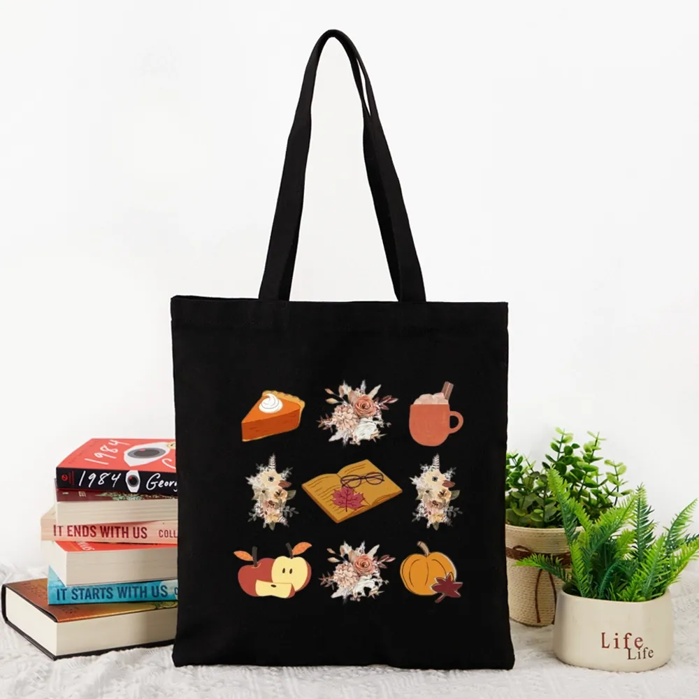 Pagewings Thanksgiving Book Tote Bag