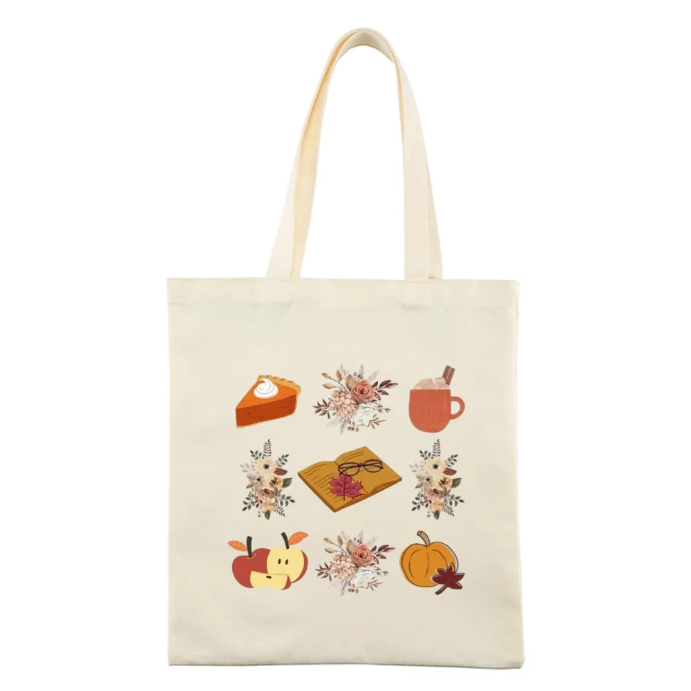 Pagewings Thanksgiving Book Tote Bag