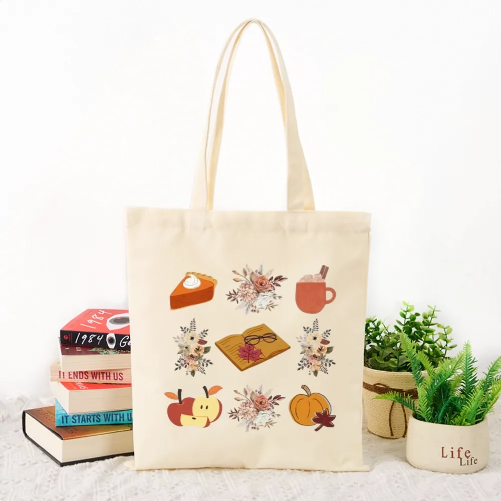 Pagewings Thanksgiving Book Tote Bag