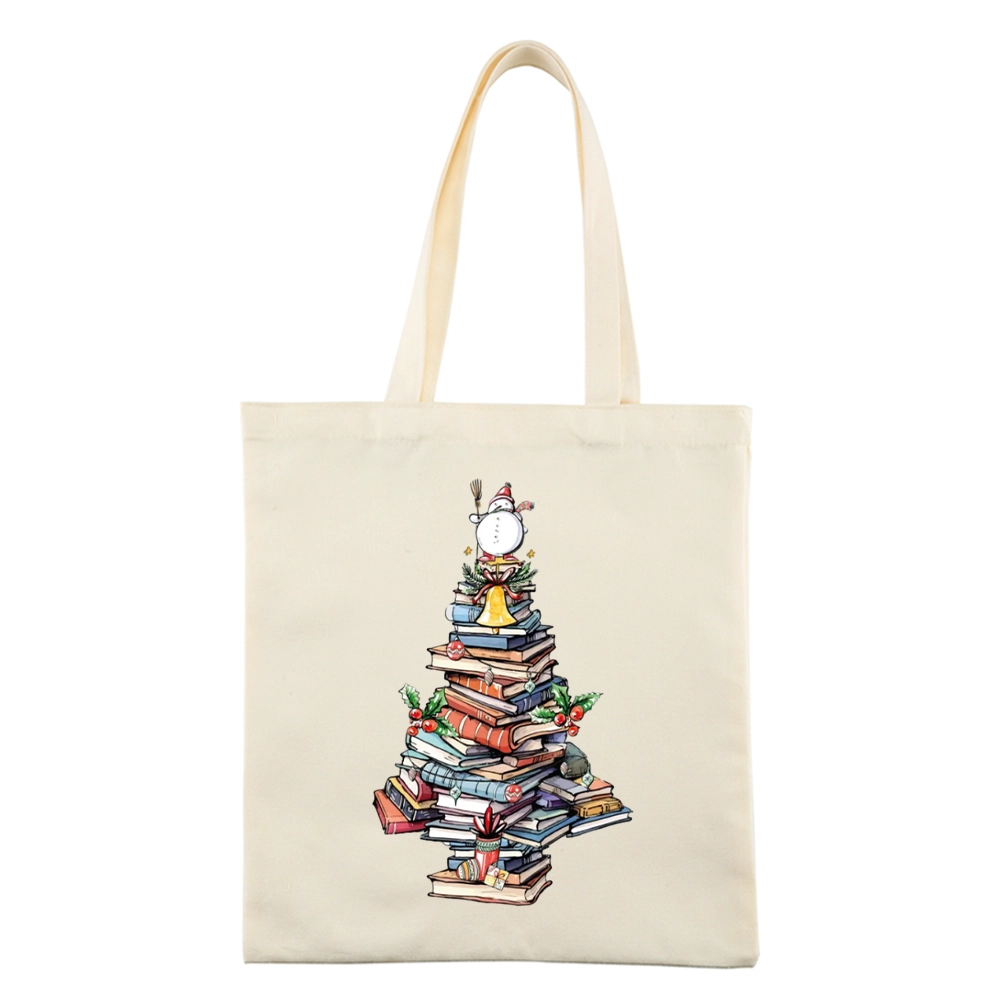 Pagewings Book Christmas Tree Tote Bag